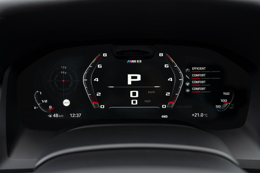 Панель приборов BMW M8 Competition Gran Coupe (F93) 2019 года  (WW) (фото 73 из 139)
